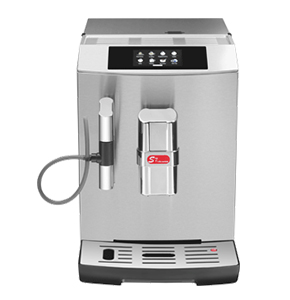 CLT - S7 - 2 machine à café cappuccino à un contact avec boîtier en acier inoxydable
