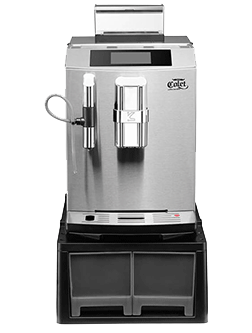 Machine à café cappuccino à un contact disponible dans le commerce